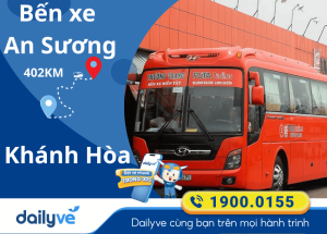 Vé xe từ Bến xe An Sương đi Khánh Hòa