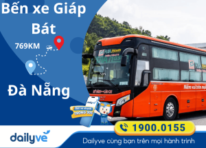 Vé xe từ Bến xe Giáp Bát đi Đà Nẵng
