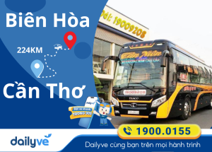 Vé xe từ Biên Hòa đi Cần Thơ