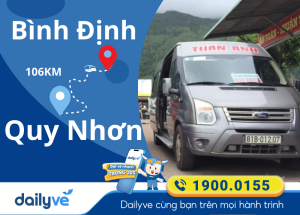 Vé xe từ Bình Định đi Quy Nhơn