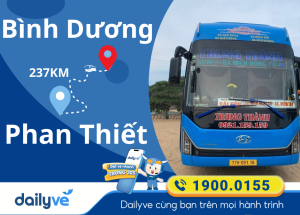 Vé xe từ Bình Dương đi Phan Thiết