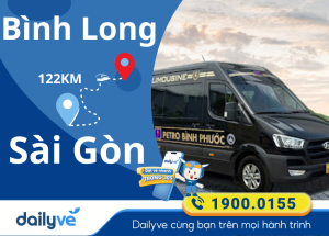 Vé xe từ Bình Long đi Sài Gòn