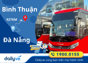 Vé xe từ Bình Thuận đi Đà Nẵng