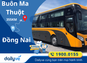 Vé xe từ Buôn Ma Thuột đi Đồng Nai