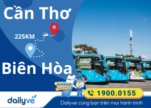 Vé xe từ Cần Thơ đi Biên Hòa