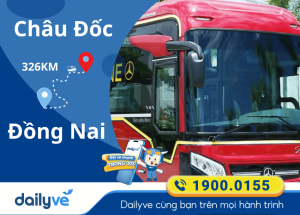 Vé xe từ Châu Đốc đi Đồng Nai