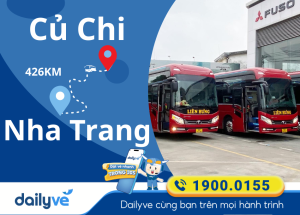 Vé xe từ Củ Chi đi Nha Trang
