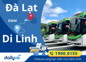 Vé xe từ Đà Lạt đi Di Linh