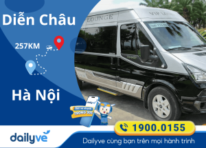 Vé xe từ Diễn Châu đi Hà Nội