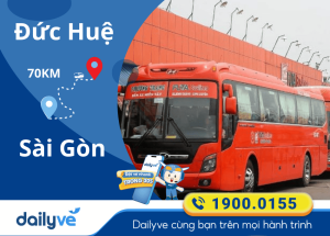Vé xe từ Đức Huệ đi Sài Gòn