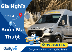 Vé xe từ Gia Nghĩa đi Buôn Ma Thuột