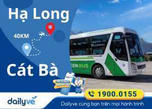 Vé xe từ Hạ Long đi Cát Bà
