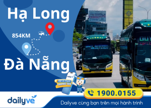 Vé xe từ Hạ Long đi Đà Nẵng