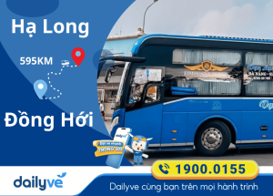 Vé xe từ Hạ Long đi Đồng Hới