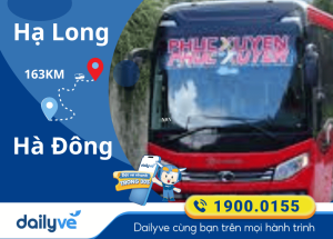 Vé xe từ Hạ Long đi Hà Đông
