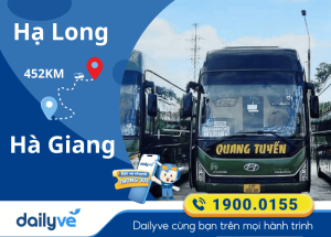 Vé xe từ Hạ Long đi Hà Giang