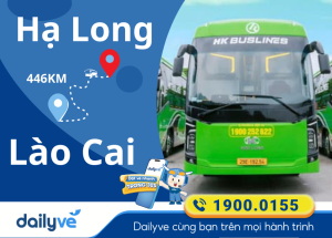 Vé xe từ Hạ Long đi Lào Cai