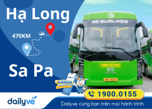 Vé xe từ Hạ Long đi Sa Pa