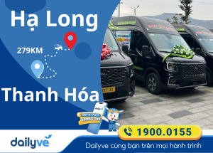 Vé xe từ Hạ Long đi Thanh Hóa