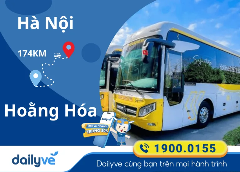 Vé xe Limousine từ Hà Nội đi Hoằng Hóa