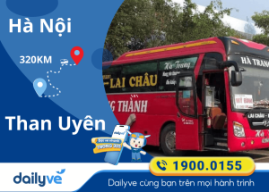 Vé xe từ Hà Nội đi Than Uyên