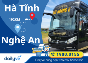 Vé xe từ Hà Tĩnh đi Nghệ An
