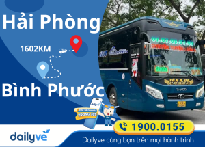 Vé xe từ Hải Phòng đi Bình Phước
