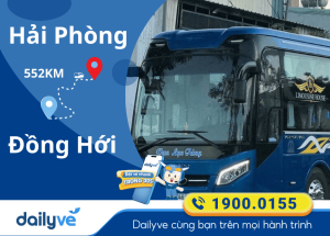Vé xe từ Hải Phòng đi Đồng Hới