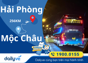 Vé xe từ Hải Phòng đi Mộc Châu