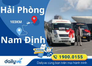 Vé xe từ Hải Phòng đi Nam Định