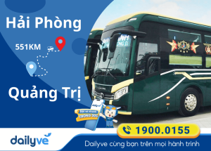 Vé xe từ Hải Phòn đi Quảng Trị