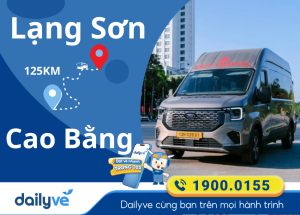 Vé xe từ Lạng Sơn đi Cao Bằng