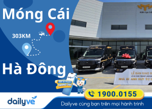 Vé xe từ Móng Cái đi Hà Đông