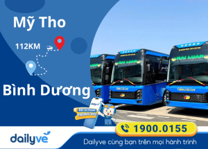Vé xe từ Mỹ Tho đi Bình Dương