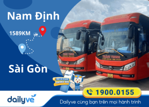 Vé xe từ Nam Định đi Sài Gòn