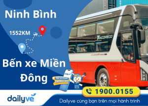Vé xe từ Ninh Bình đi Bến xe Miền Đông