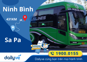 Vé xe từ Ninh Bình đi Sa Pa
