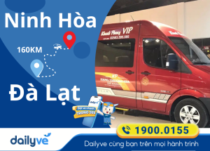 Vé xe từ Ninh Hòa đi Đà Lạt
