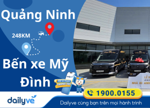 Vé xe từ Quảng Ninh đi Bến xe Mỹ Đình