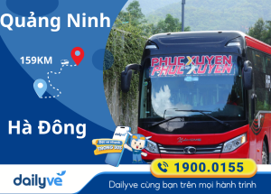 Vé xe từ Quảng Ninh đi Hà Đông