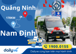 Vé xe từ Quảng Ninh đi Nam Định