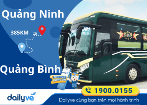 Vé xe từ Quảng Ninh đi Quảng Bình