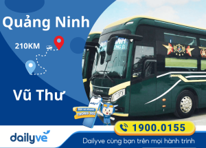 Vé xe từ Quảng Ninh đi Vũ Thư