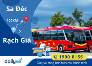 Vé xe từ Sa Đéc đi Rạch Giá