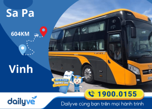 Vé xe từ Sa Pa đi Vinh