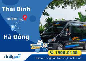 Vé xe từ Thái Bình đi Hà Đông