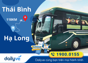 Vé xe từ Thái Bình đi Hạ Long