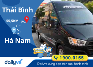 Vé xe từ Thái Bình đi Hà Nam