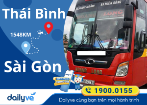 Vé xe từ Thái Bình đi Sài Gòn