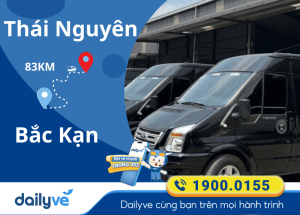 Vé xe từ Thái Nguyên đi Bắc Kạn